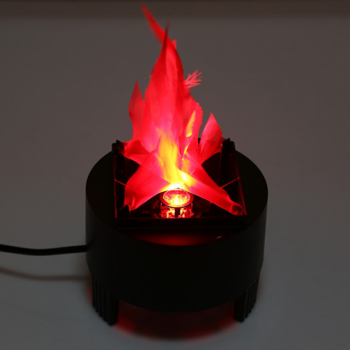 [220V US / UE Plug] 10 W Simulation Artificielle Brûler Faux Flamme Lampe Torche Feu Pot Bol Lumière pour Festival Party Décoration, Hauteur de la flamme: environ 8 cm SH0904766-06